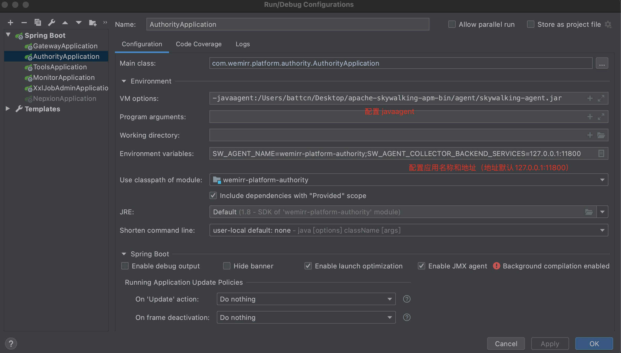 Multi tenant SAAS infrastructure framework (Java) supporting distributed implementation of microservices
