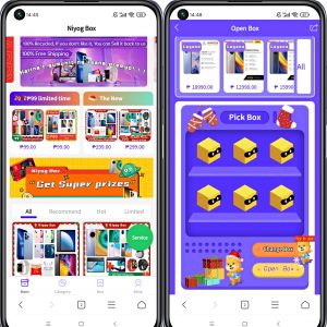 International Blind Box Mall Lottery System with Distribution - UNIAPP Source Code