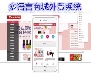 Multi-Language Foreign Trade E-Commerce PHP Source Code with PC & Mobile Adaptive Design